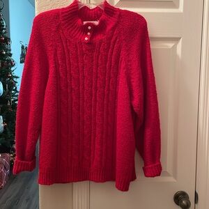 Ashley Hill Red Sweater XL
